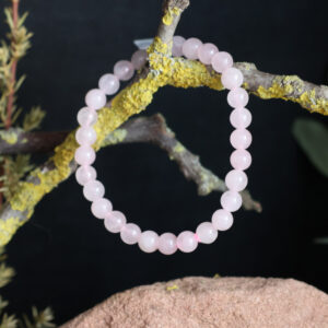Rosenquarz Armband 0,5