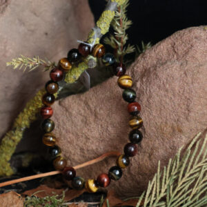 Tigerauge Armband 0,8cm