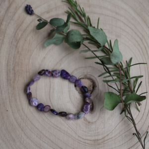 Charoit Armband Nugget 0,6x0,9 19cm