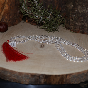 Bergkristall Mala 108 Perlen 0,6cm