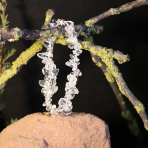 Bergkristall Splitterarmband