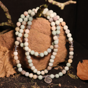 Mala Amazonit mit Lotus