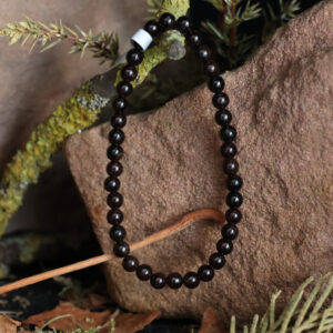 Granat Armband 0,4 cm