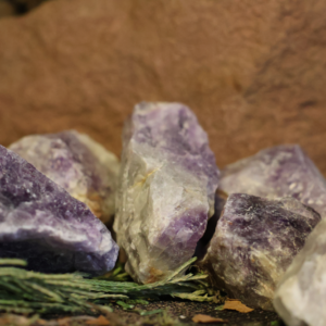 Amethyst Rohstein Chevron 250g