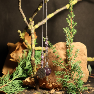 Amethyst Pendel Blume des Lebens