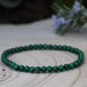 Malachit Armband 4mm AA Qualität
